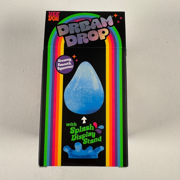 RARE NeeDoh Dream Drop - Tik Tok Viral Toy - Blue - New In Box Unopened - Picture 4 of 4